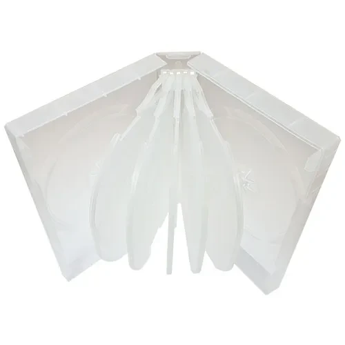12-Way Frosty Clear DVD Case – 39mm Spine 